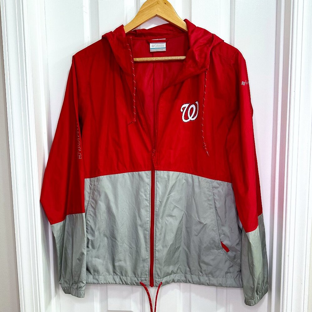 Columbia Washington Nationals Rain Jacket
